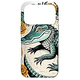 ワニイラスト ワニ好きデザイン スマホケース iPhone 17 Pro 用