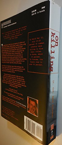 On Killing: The Psychological Cost of Learning ... 0316330116 Book Cover