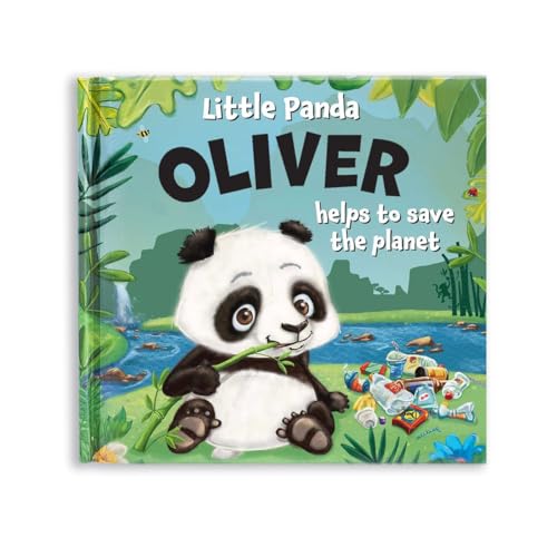 Personalised Childrens Storybook - Little Panda Helps to Save the Planet (Oliver)