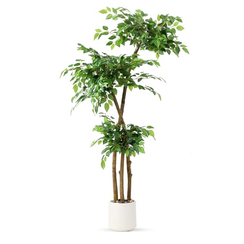 5ft Artificial Ficus Tree with Planter