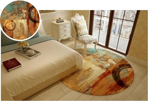 Tapis rond pour salon et chambre afin de créer un coin détente cocooning - 3