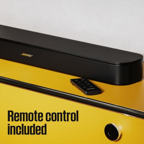 Bose TV Speaker (2nd Gen) - Compact Soundbar with Bluetooth and HDMI-ARC Connectivity, Clear Dialogue, Dolby Atmos, Deep Bass, Included Remote Control for Easy Setup, Black - image 3