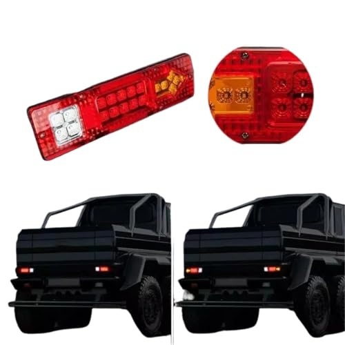 Feux arrière étanches 19 LED pour remorque et camion avec clignotant intégré - 6