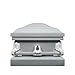 Overnight Caskets Spartan Collection Funeral Casket Silver with White Interior - 20 Gauge Steel - Fully Appointed Adult Casket - Coffin Featuring a Crepe Interior Lining with Pillow and Throw Set