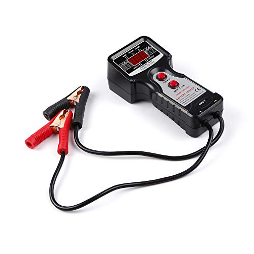 Zwbfu Verificador de bateria digital automotivo Verificador de carga de bateria Ferramenta de teste
