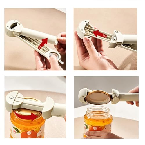 Desolio CAN OPENER Jar Lid Gripper - 2024 New Jar Opener Bottle Opener thumb #3