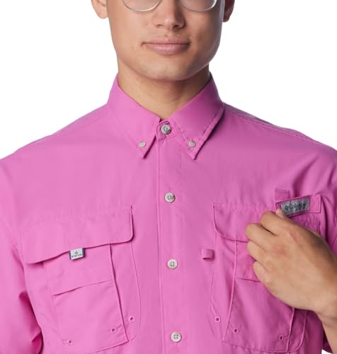 Image of Columbia Men Omni-Shade Bahama II Hiking and Trekking Short Sleeve Shirt