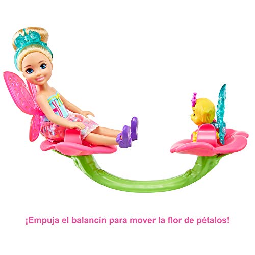 Barbie GTF49 - Dreamtopia Chelsea Regenbogen-Schaukel-Spielset mit Puppe, Geschenk für Kinder von 3 bis 7 Jahren – Bild 5
