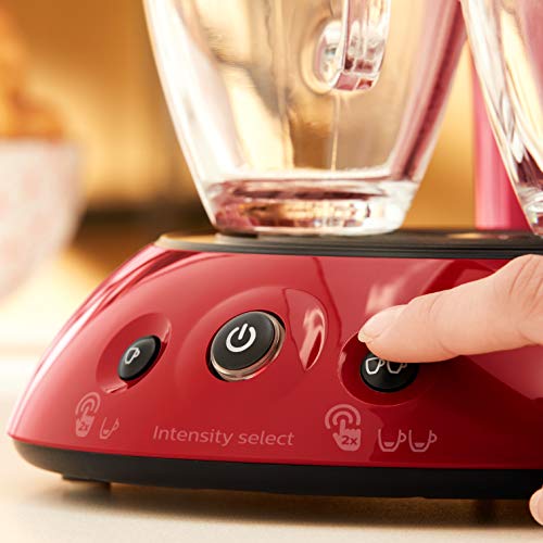 Foto von Philips Kaffeemaschine Senseo Original Kaffeepadmaschine Intense 0, 75 Liter rot