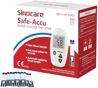 50pcs Safe Accu test strips