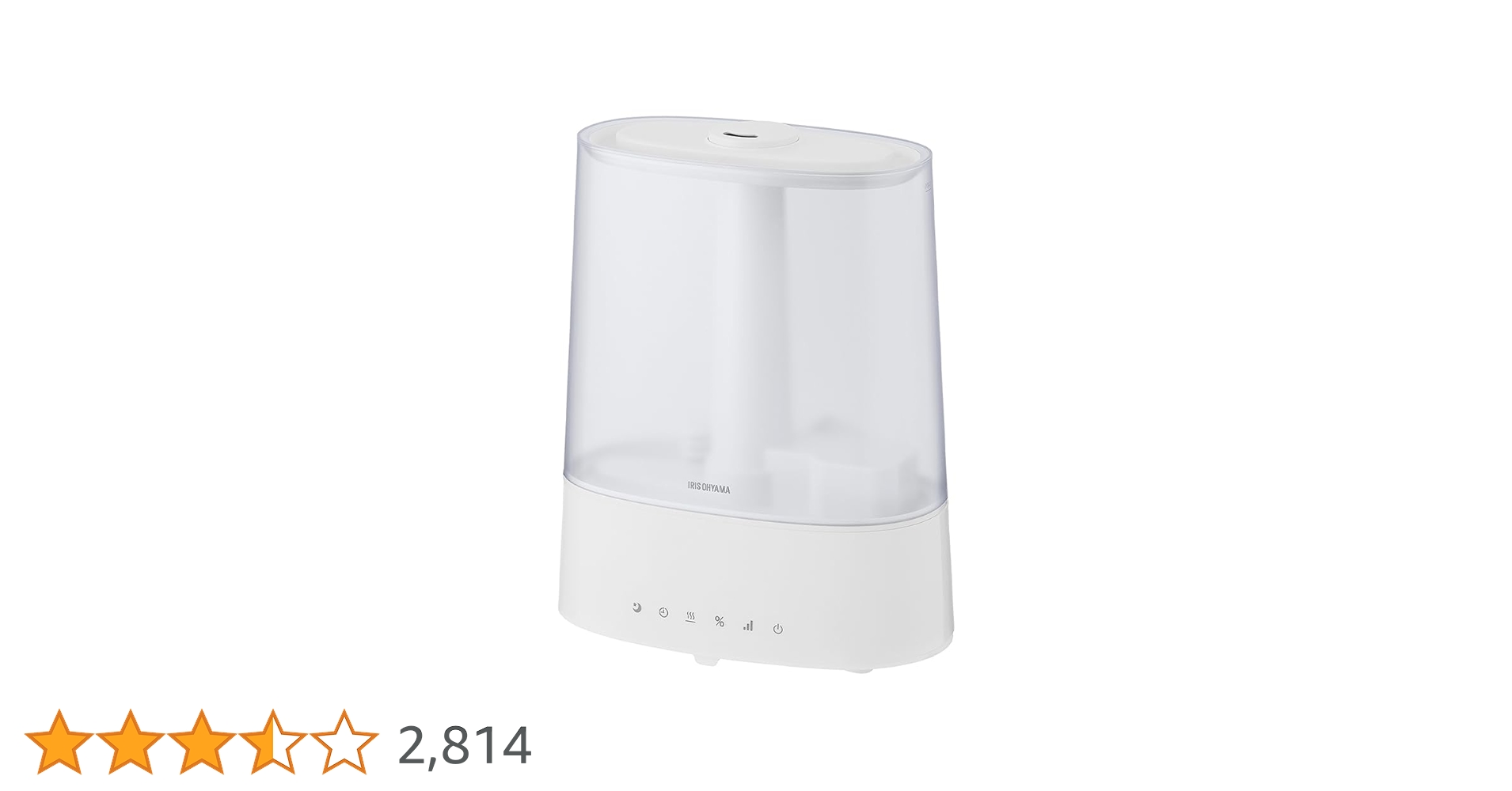 Amazon.co.jp: アイリスオーヤマ 上給水超音波ハイブリッド加湿器