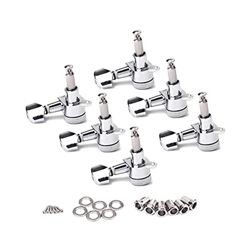 Tuning Peg Tuner 6 Pièces/Ensemble Chevilles De Réglage De Cordes Verrouillées Noires Accordeurs De Clés Têtes De… - Les Beatles, Paul McCartney, John Lennon, RIngo Starr, George Harrison Tuning Peg Tuner 6 Pièces/Ensemble Chevilles De Réglage De Cordes Verrouillées Noires Accordeurs De Clés Têtes De… – Image 3