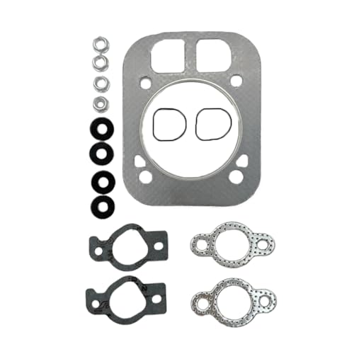 DSkoiph 2 Pack Cylinder Head Gasket Kit Replacement for Kohler 24-841-04S, 2484104-S 2404103S, 24 841 03S, 24 041 37-S, 24 041 16, 24 041 32 for Kohler CH25 CH730 CH740 CV25 Engine Head Gasket Kit