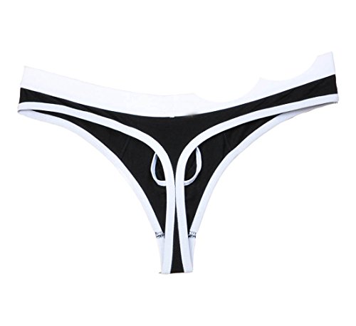 Men's Hole & Pouch Thong Underwear2