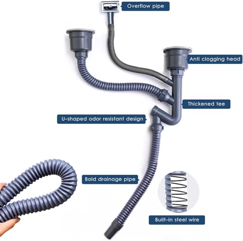 Évier utilitaire en acier inoxydable résistant pour buanderie et garage - 7