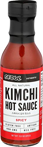 Lucky Foods Seoul Kimchi Hot Sauce, Keto / Gluten Free