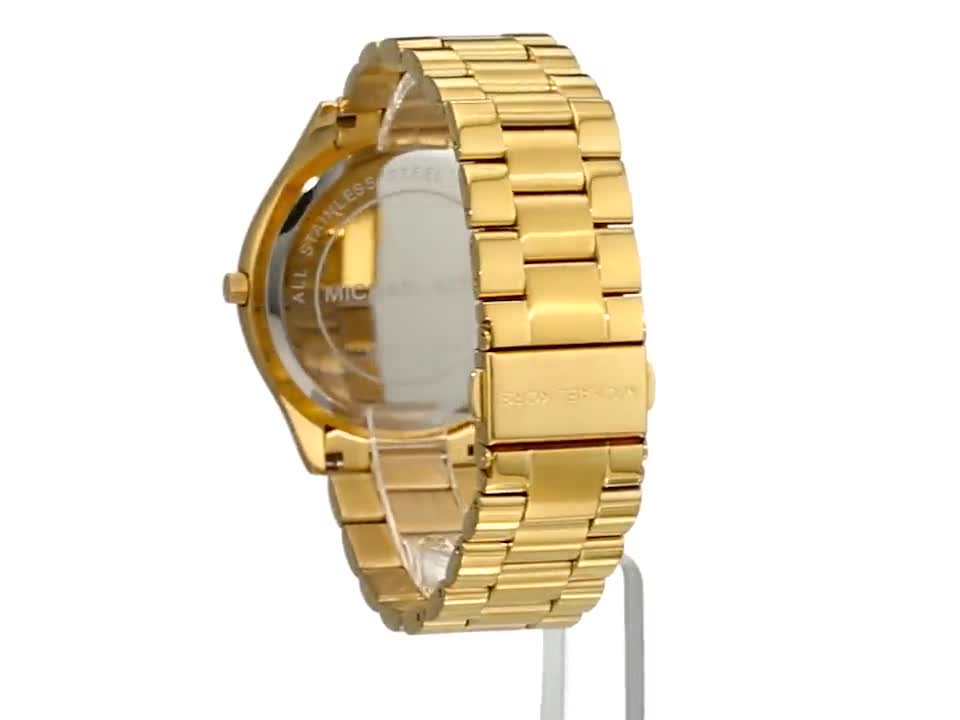 Amazon.co.jp: (マイケルコース) Michael Kors 腕時計 スリム 