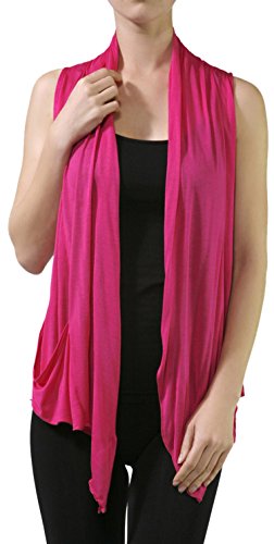 Image of ToBeInStyle Womens Open Front Casual Shrug Lightweight Layering Cardigan Sleeveless or Short Sleeve