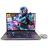 Computadora portátil de 15.6 pulgadas, 16 GB de RAM LPDDR4 512 GB SDD, computadora portátil Cerelon N5095, procesador FHD 1920 * 1080 portátil con Touch ID, WiFi5, BT4.2, USB 3.0