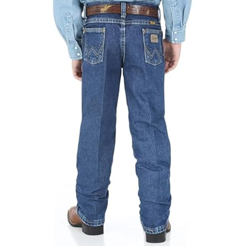 Wrangler Boys' George Strait Cowboy Cut Jeans Cover