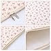 Puffy Laptop Hülle für 14 Zoll Laptop Süße Blumenmuster Laptoptasche Kompatibel mit MacBook Air/Pro Retina 13-13,3 Zoll Notebooks und MacBook Pro 14 Zoll (Rosa)