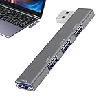 Large gamme d'utilisations : améliorez la fonctionnalité de votre ordinateur portable avec notre répartiteur USB, permettant l'utilisation simultanée d'une souris, d'un clavier, d'une imprimante et d'une clé USB.