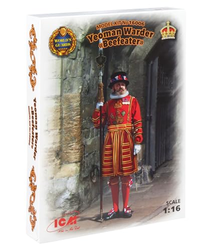 Figurine Yeoman Warder Beefeater ICM 16006 maquette garde anglais historique