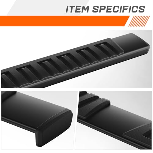 Estribos laterales de aluminio 6" para Silverado y Sierra miniatura 7