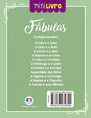 Fábulas - O rato do campo e o rato da cidade