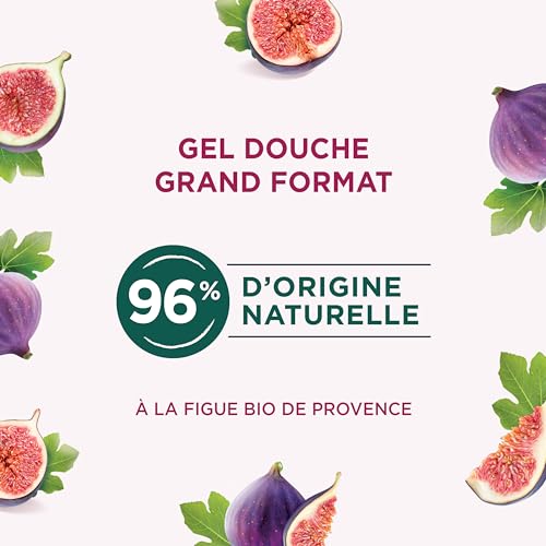 Naturé Moi - Gel Douche Nourrissant - Hydrate et Nourrit - Tous Types de Peaux - Figue Bio - 96% d'Origine Naturelle - 500 ml - Fabriqué en France – vue 3