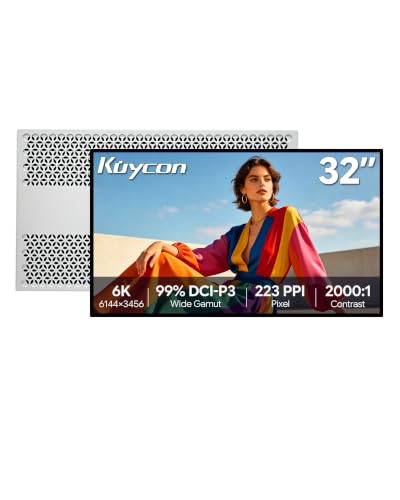 Image of G32P 32'' UHD 6K (6144 x 3456) Monitor, IPS Panel, 10-Bit Color, 99% sRGB, 99% DCI-P3, HDR, 60HZ, 2000:1 Contrast, Eye Care, Anti-Glare (Honeycomb - Without Stand)