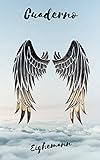  Cuaderno: Alas de Angel en cada pagina.. cuaderno original de 100 paginas