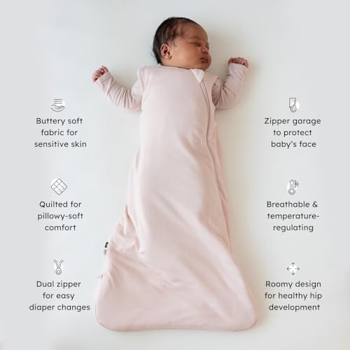 Image of KYTE BABY Sleep Bag 2.5 TOG, Rayon Made From Bamboo Wearable Blanket, Dual Zipper For Infants And Toddlers Nursery Essentials
