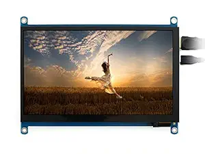 XYGStudy 7 inch HDMI LCD (H) IPS 1024x600 Capacitive Touch Screen Supports Multi Mini-PCs as Raspberry Pi/BB Black/Banana Pi Jetson Nano Supports Game Consoles Like Microsoft XBOX360, Sony PS4, etc