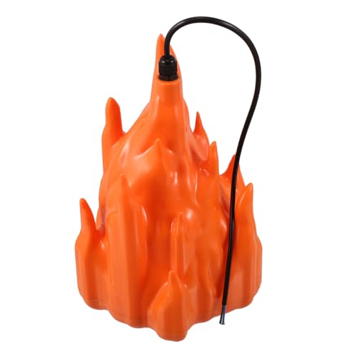 Gatuida Lámpara De Llama De Simulación Lámpara De Chimenea Led Efecto De Fuego Realista Luz De Llama Parpadeante Para Decoración Del Hogar Patio Camping
