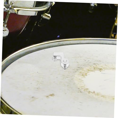 Soporte para baquetas de pedal de batería Toddmomy, soporte sencillo y resistente para pedal individual miniatura 7