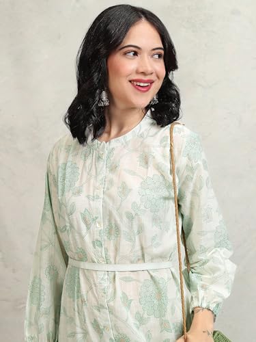 Image of Vishudh Women's Casual Dress | Comfortable Everyday Wear for All Occasions | Chic & Versatile Fashion for Women