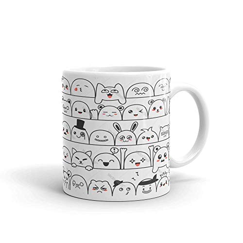 Image of Printed Coffee Mug for Gifting Loved Ones On Occasions |Christmas | New Year | Valentined Day Ceramic 350ml-1piece | M11