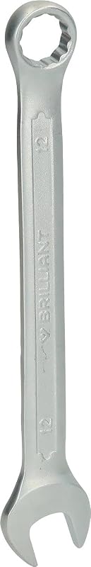 Chave Combinada BRILLIANT TOOLS BT011912 em Aço Cromo-Vanádio, 12 mm