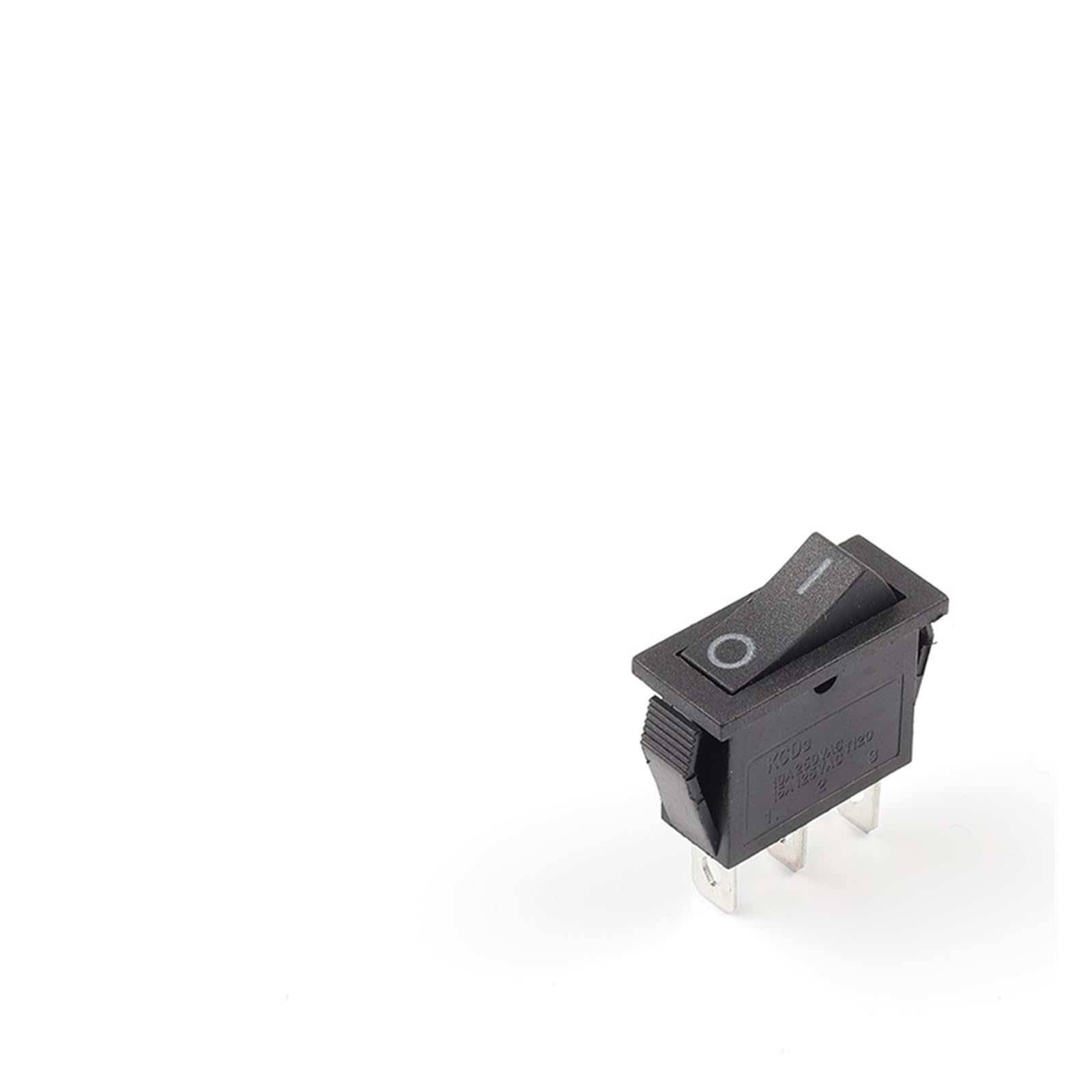 Interruttore A Bilico Mini Nero 2 Pin ON/OFF - Uxcell AC 250V/6A 125V/10A - Foto 3