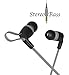 FOU Earbuds Earphones Headphones with Microphone Wired HIFI Stereo Bass in-ear Headphones Headsets with Inline Remote Control for iOS/Android