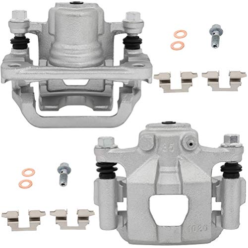 SCITOO Rear Disc Brake Calipers Assembly w/Bracket For Nissan
