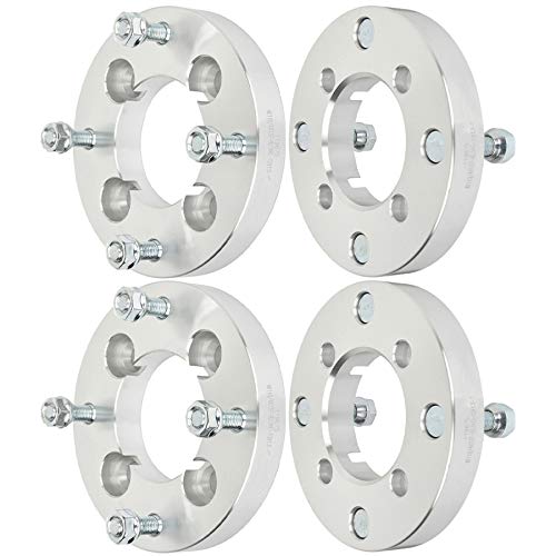 ECCPP 4PCS 1 inch Wheel Spacers Adapters Conversion change bolt pattern from 4x110 to 4x137 for Mazda