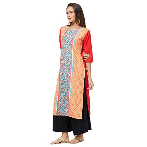Image of LookMark Women's Crepe Kurta