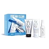 COLOR WOW Dream Clean Travel Kit – Clarifying + Hydrating Mini Haircare Trio | Dream Filter, Color Security Shampoo + Conditioner | Gently Detoxes + Hydrates for Glossy, Residue-Free Hair