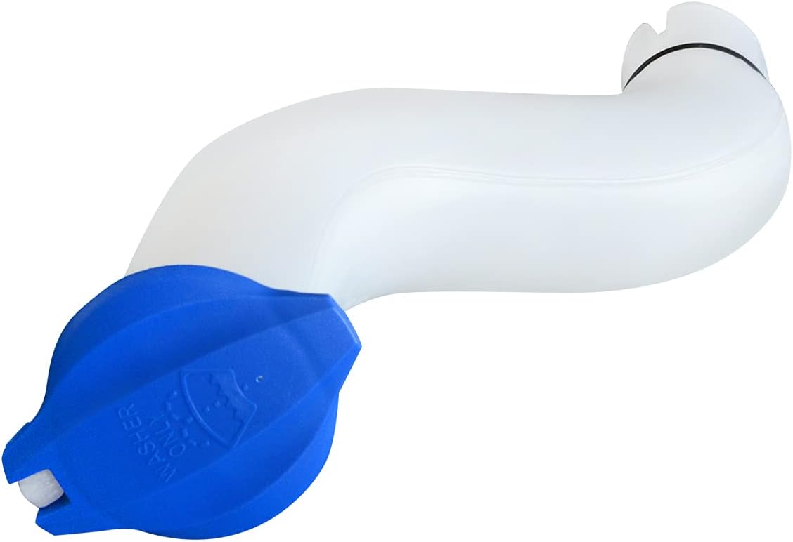 DNA Motoring OEM-WT-HY1288129 Factory Style Car Windshield Washer Fluid Reservoir Assembly Compatible with 2005-2009 Tucson