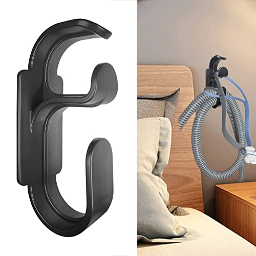 daekpaek CPAP Hose Hanger with Anti-Unhook Feature - CPAP Mask Hook and CPAP Tube Holder - CPAP Supplies Organizer,Avoids CPAP Hose Tangle and Allows You to Sleep Better