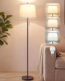 JUNNAI Stehlampe Wohnzimmer 160CM Moderne Stehlampen mit...