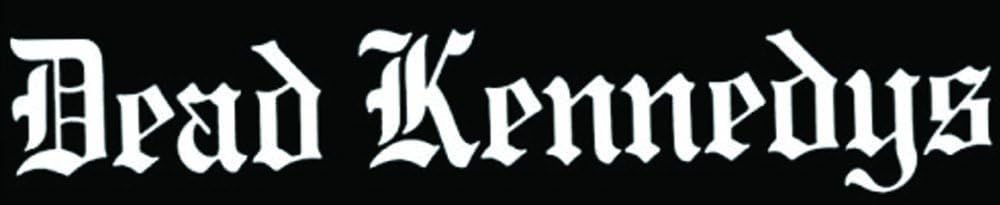 DEAD KENNEDYS ROCK BAND SYMBOL 8" DECORATIVE DIE CUT DECAL - WHITE