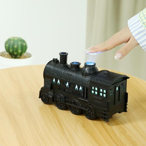 Image of Enakshi Retro Train Essential Oil Diffuser Humidifier AU 220V Plug 300ml for Bedroom|Home & Garden | Home Improvement | Heating, Cooling & Air | Humidifiers